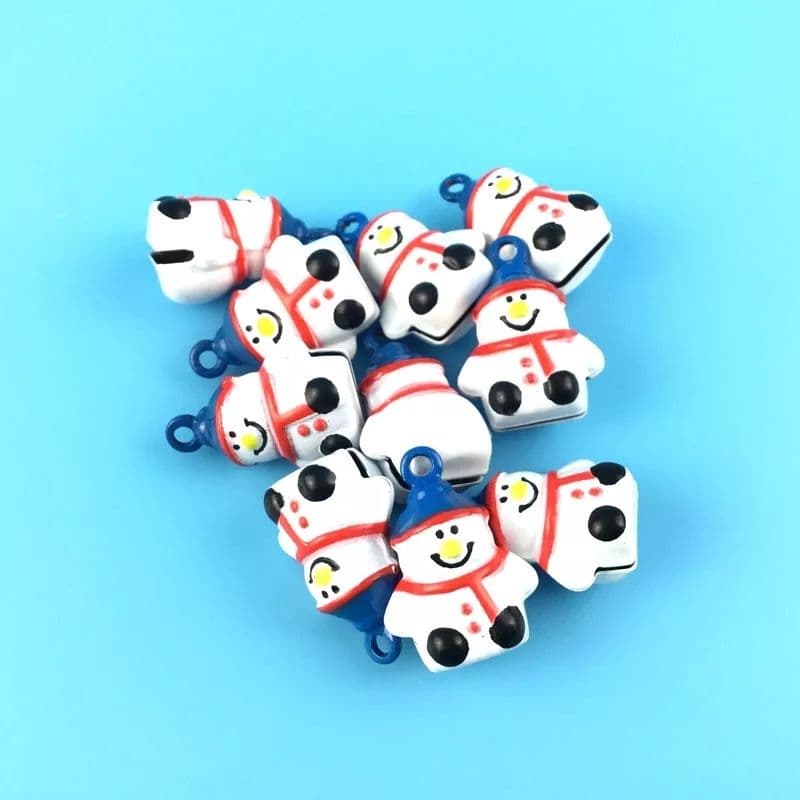 КОЛОКОЛЬЧИК СНЕГОВИК 25 MM КОЛОКОЛЬЧИК СНЕГОВИК 25 MM